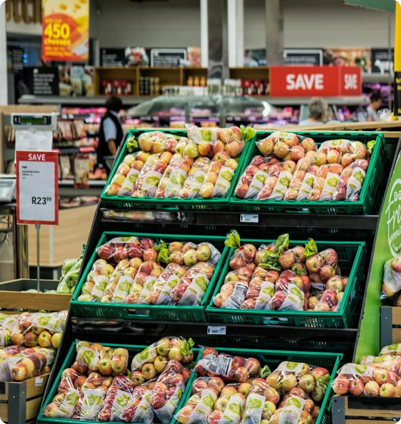 Dom towarowy i supermarket