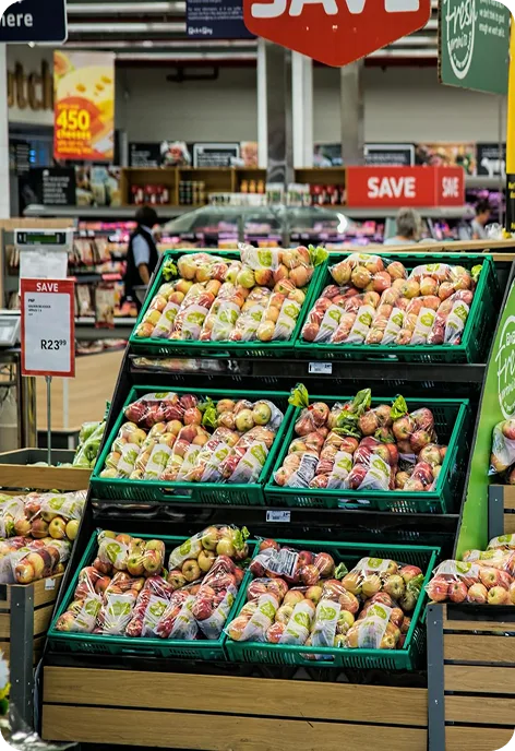 Dom towarowy i supermarket